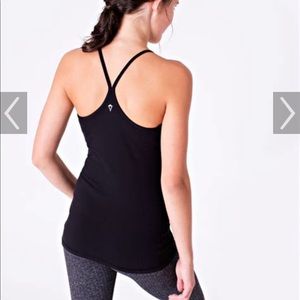 Girls Ivivva Black Tumblin’ Tank top